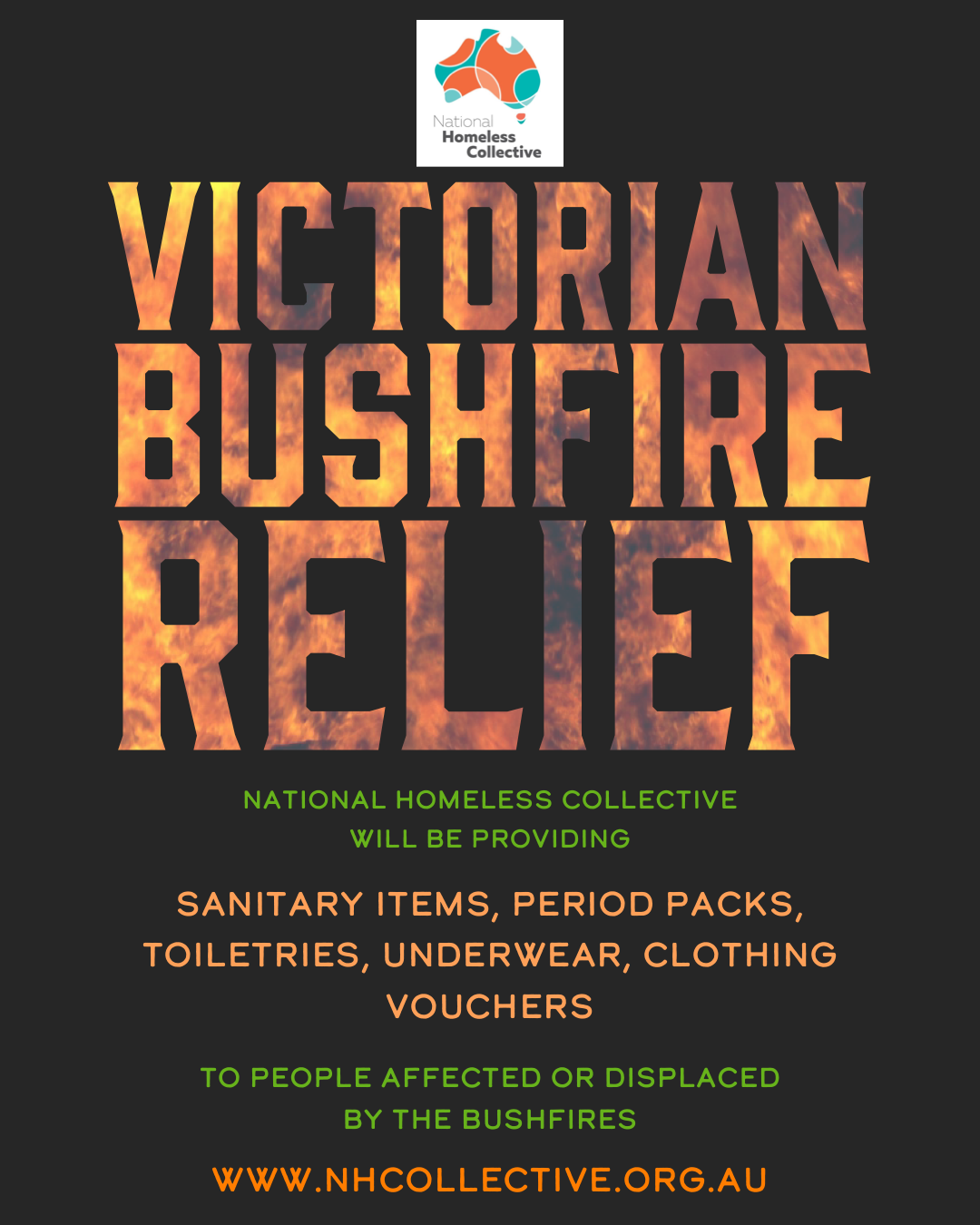 NHC Bushfire Relief
