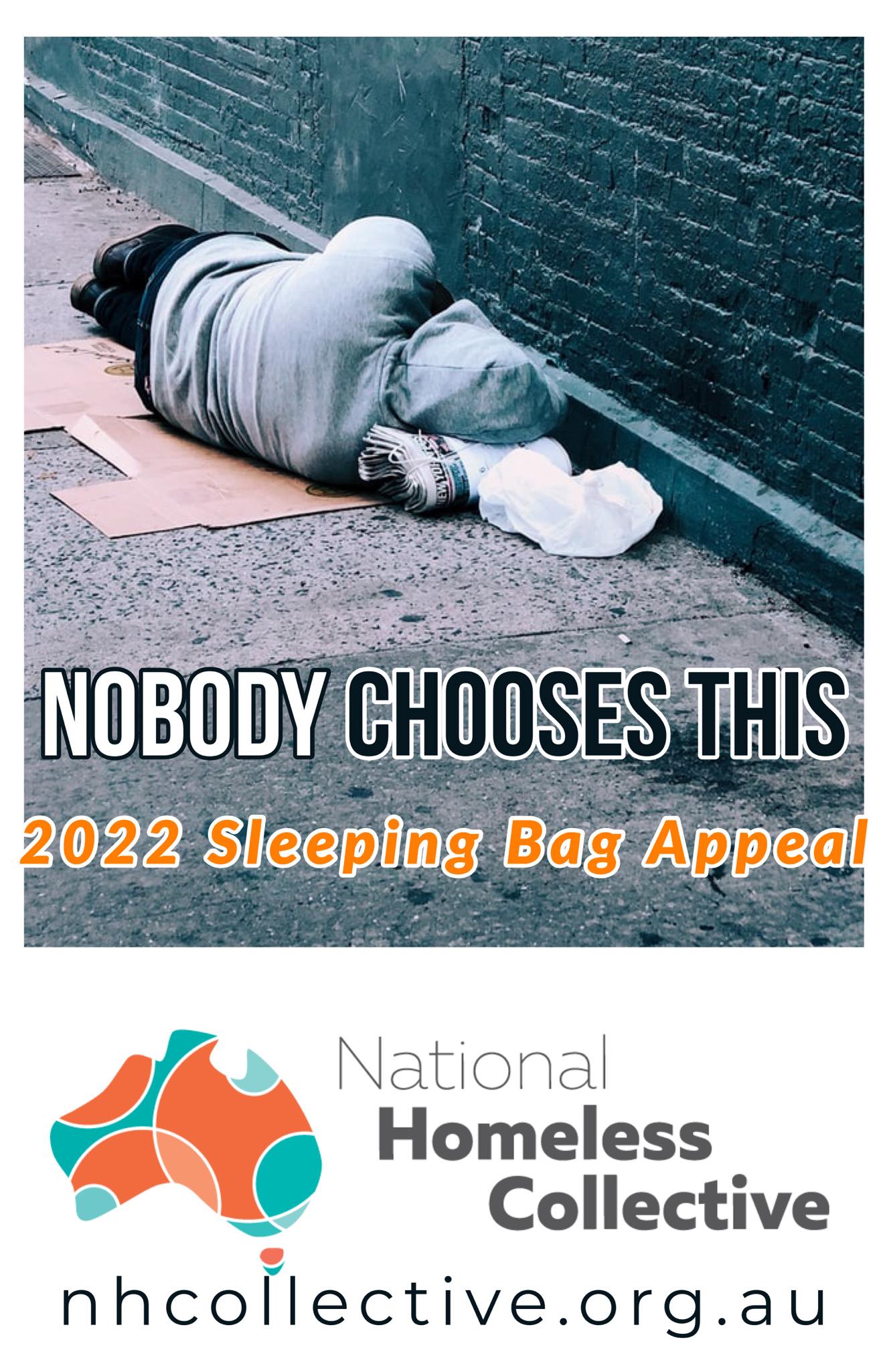 2022 Winter Sleeping Bag Appeal