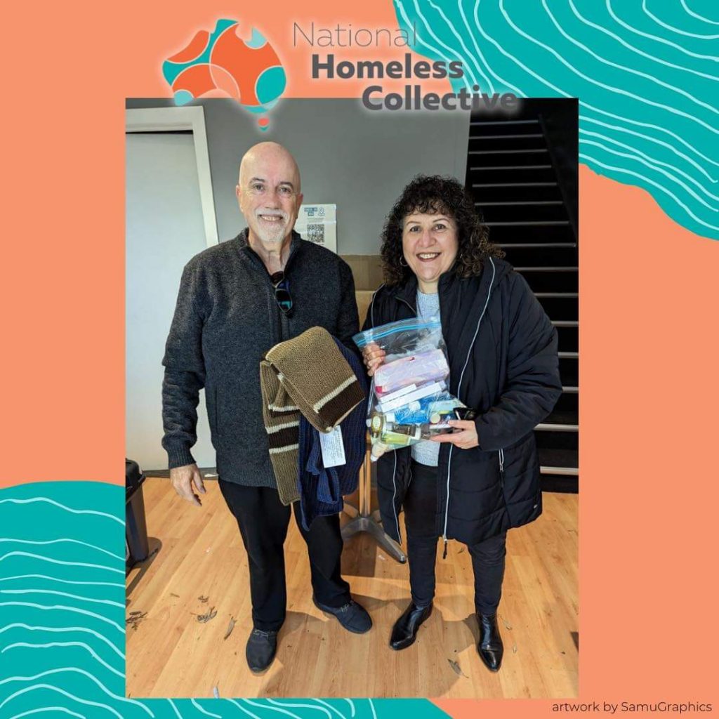 Thank you Knit 4 Charities National Homeless Collective